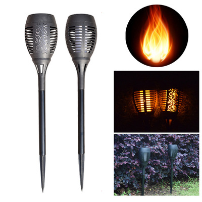 新款太阳能led火焰灯 火把灯 户外装饰景观灯 庭院花园装饰景观灯
