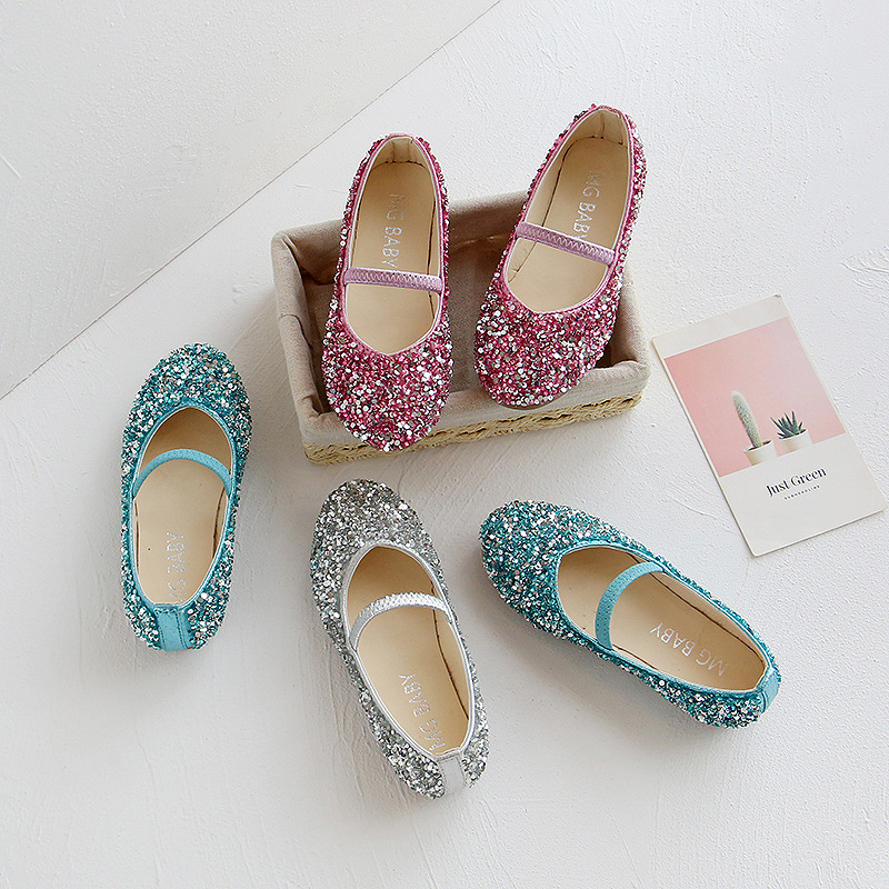 Children's spring and autumn single shoe...