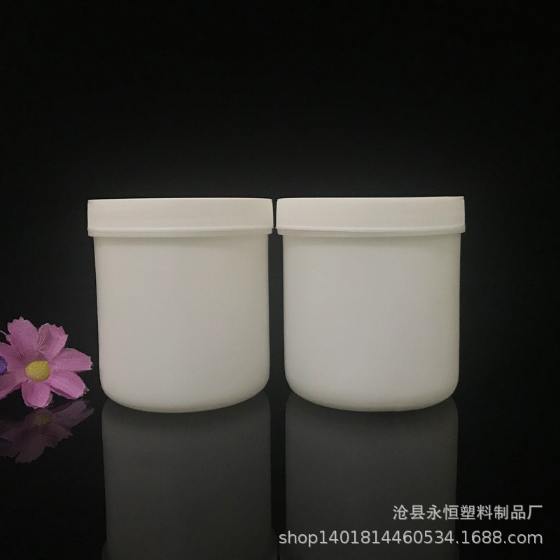 100ml固体塑料瓶 100g塑料小桶 广口瓶 霜膏盒 凡士林瓶 粉剂瓶