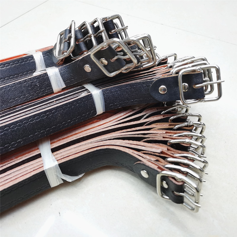 Best-selling men's genuine leather belts on the street, now knife-cut, single-piece pigskin belt, pin buckle belt, manufacturer ready stock wholesale