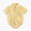 Children's bodysuit for new born, summer cotton brand shirt, 0-3 years