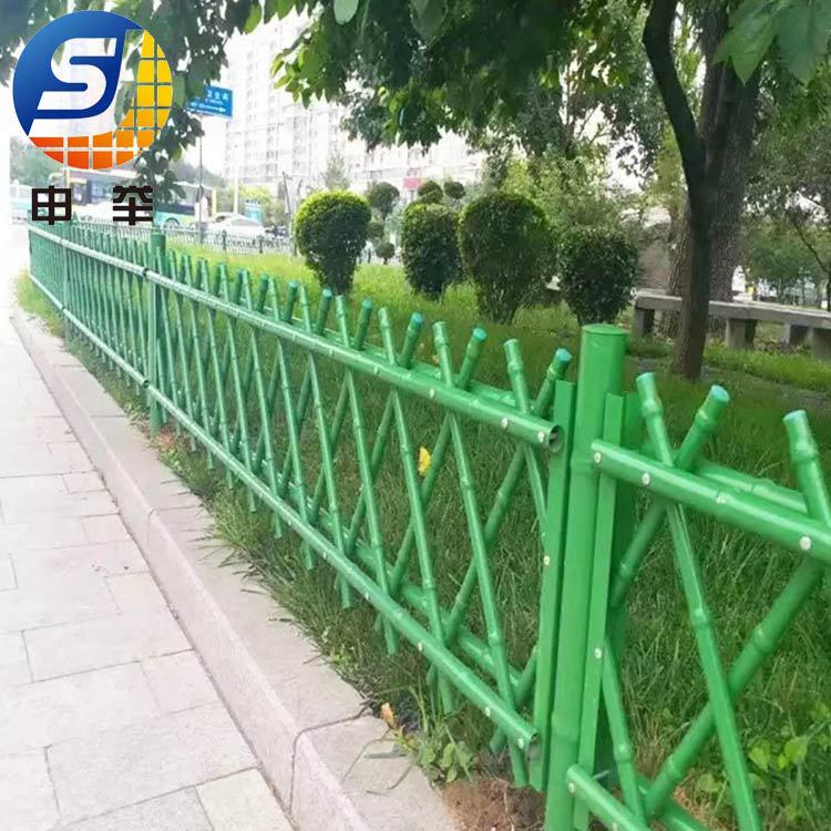 供应不锈钢仿竹护栏公园园林景观围栏仿竹节篱笆栅栏厂家直供