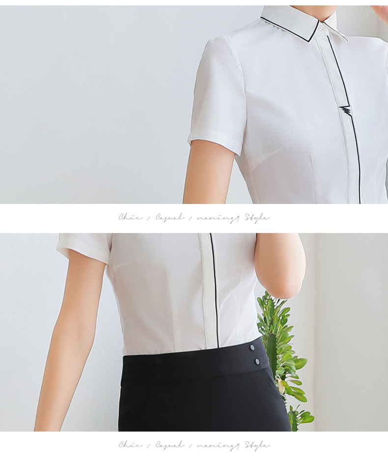 Chemisier en Mélanges de fibres chimiques - Ref 3429403 Image 18