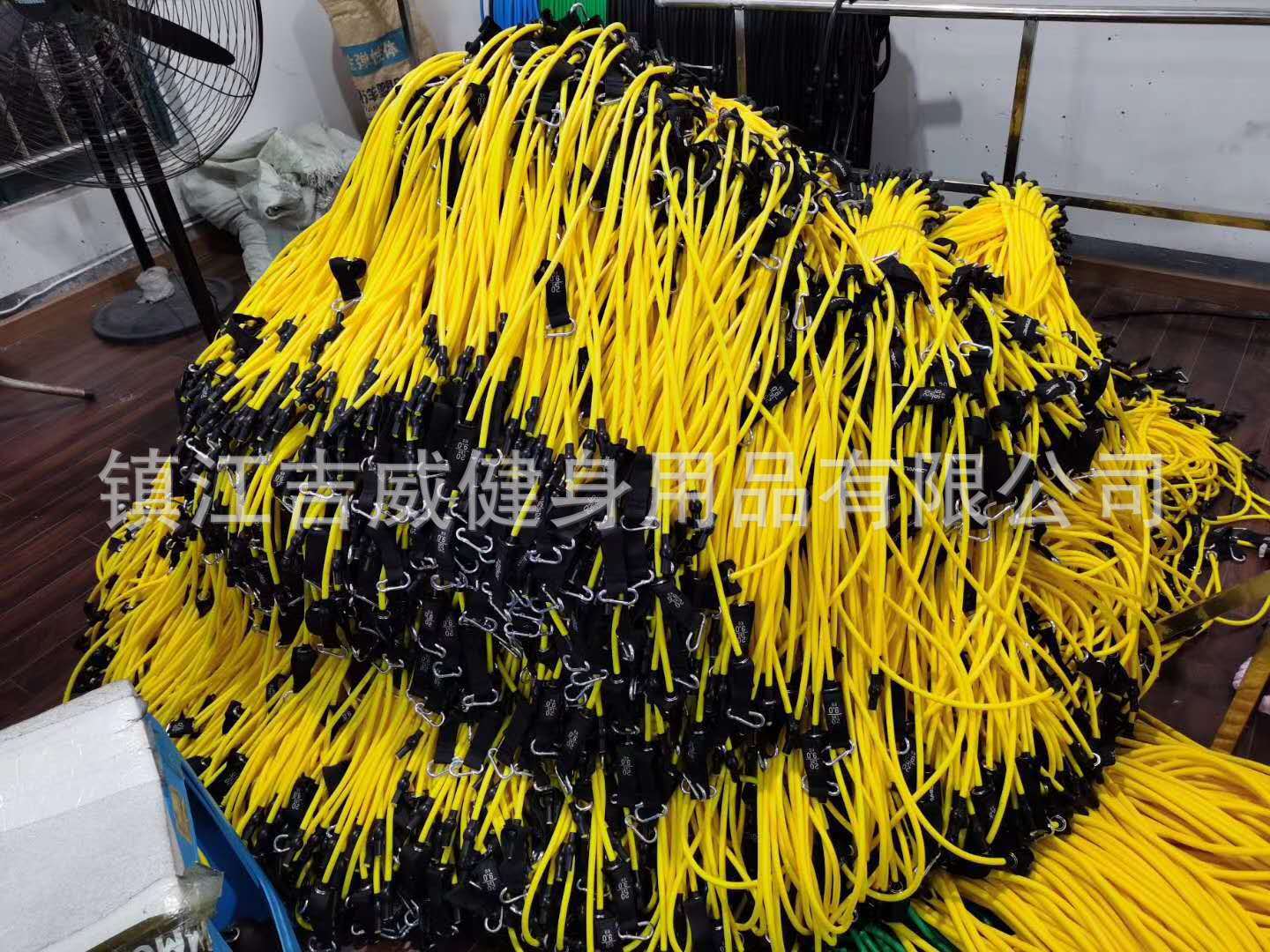 跨境OEM健身器材11件套拉力绳套装阻力带弹力带