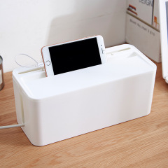Home power outlet cable wire organizer Power cord cable management box Large size Socket junction box cable organizer