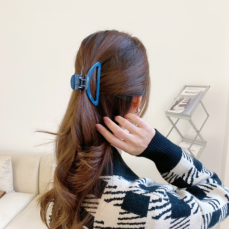 Corea del Sur nuevo clip de Cabeza trasera elegante temperamento chica pelo accesorios horquilla Internet celebridad clip tocado fábrica al por mayor