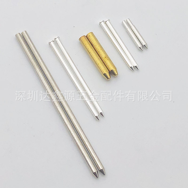 加工定制 铜针插针 PCB板尖头焊接端子T针铜针针pin针 实心铜插针-阿里巴巴