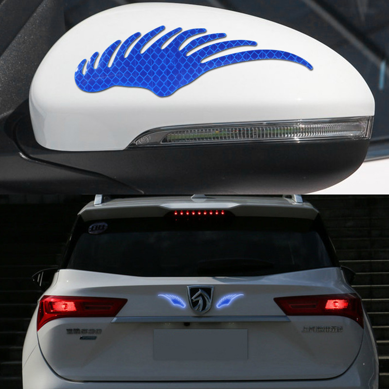Retroreflective trend sticker
