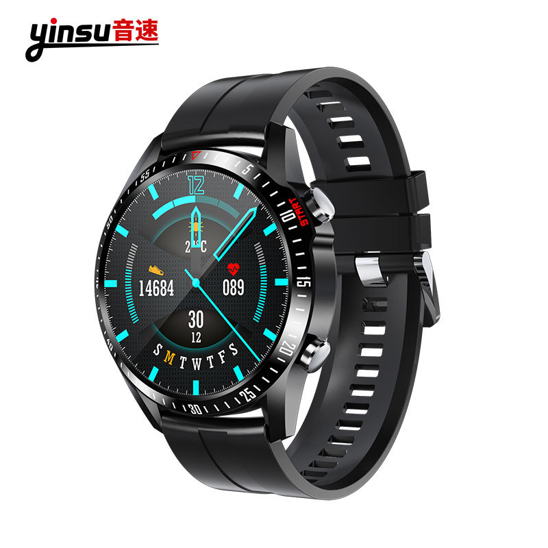 Manufactor Direct selling Smart bracelet Bluetooth Conversation Heart Rate Blood pressure Measuring body temperature motion V1 Multifunction watches