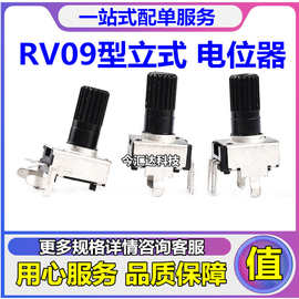 09型 RV09 长柄 直脚 立式 密封 B503 50K 0932 WH09 音量 电位器