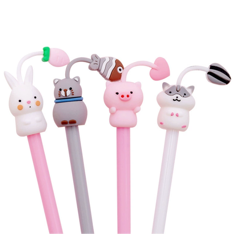 Cartoon fresh cute rollerball pen for students