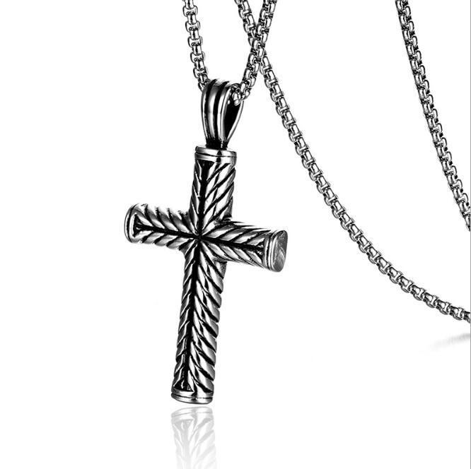 Pendant Necklace For Men Personalized Titanium Stainless Steel_voghion.com