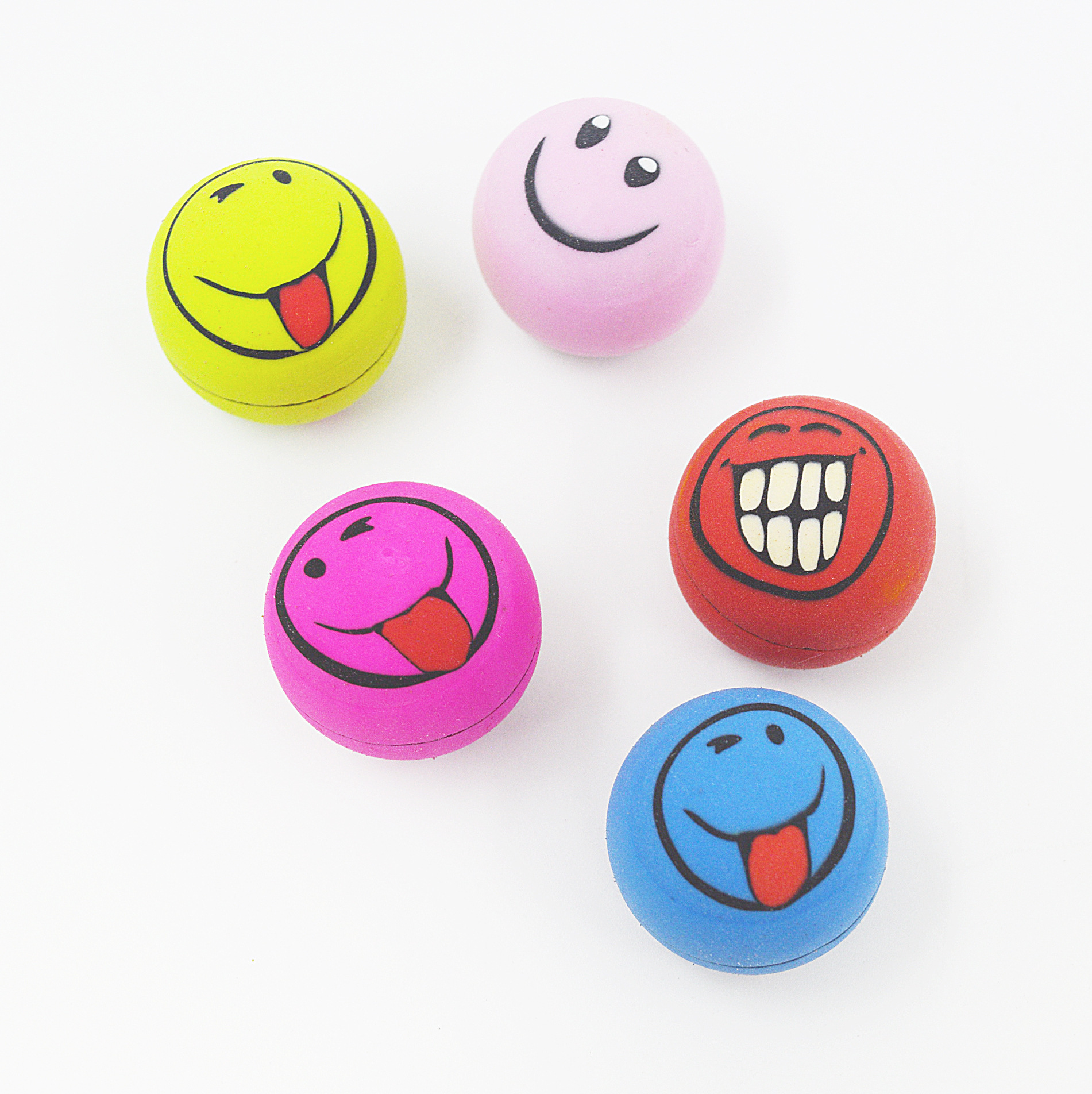 Sonrisa borradora creativa papelería borradora estudiantes productos de venta calientes fabricantes precio al por mayor puede personalizar el embalaje LOGO