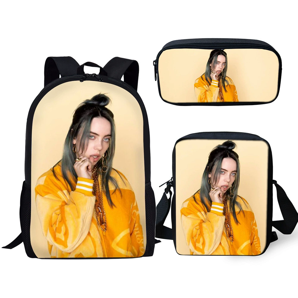 Backpack, shoulder bag, pencil case, set, new collection, custom-made, 3 piece set