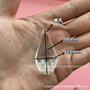 Acrylic transparent crystal pendant, curtain, decorations