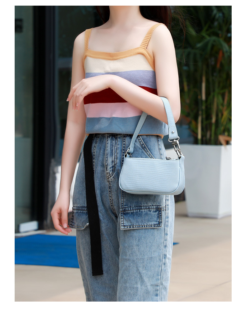 Ladies Mini Underarm Bag - Off-white