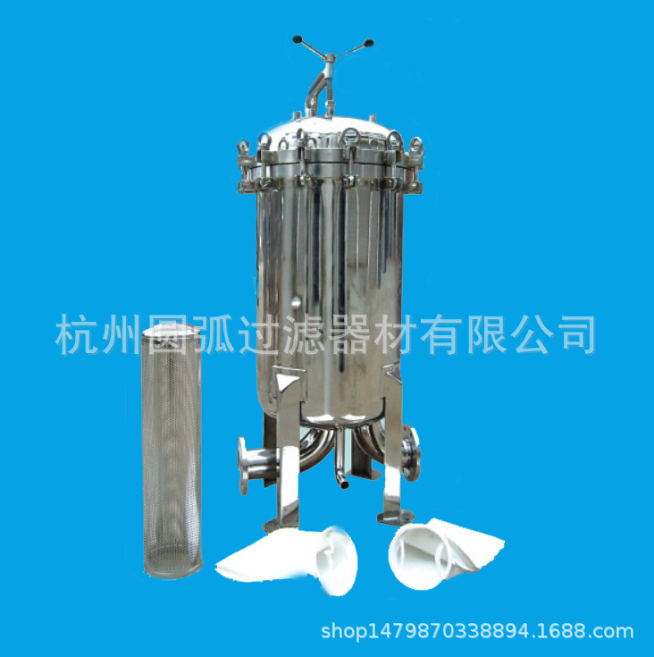 多袋袋式过滤器/304/316/316L不锈钢袋式过滤器
