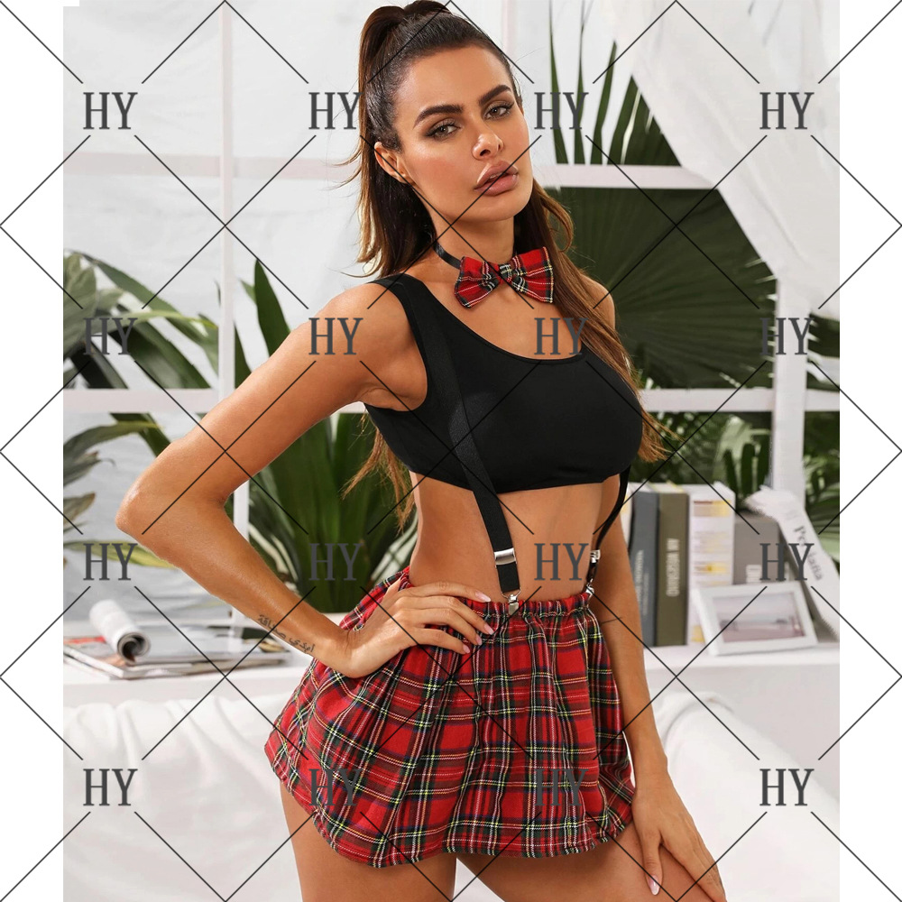 tentación sexy ropa interior traje de cinco piezas NSYO8666