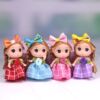 undefined9 centimeter Little confused a doll Barbie Bag Accessories Key ring Pendant girl Toys parts wholesaleundefined