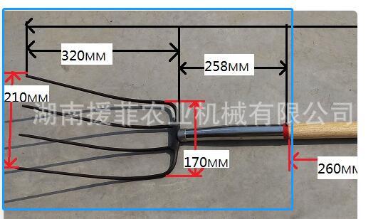 出口南非农具，尼日尼亚农具S503木柄锹，连体辊锻钢叉