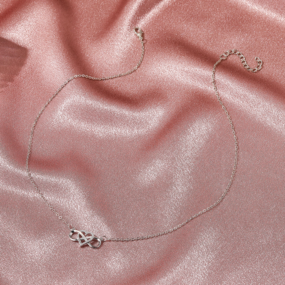 Alloy Material Simple Style Heart Alloy Plating Women's Necklace