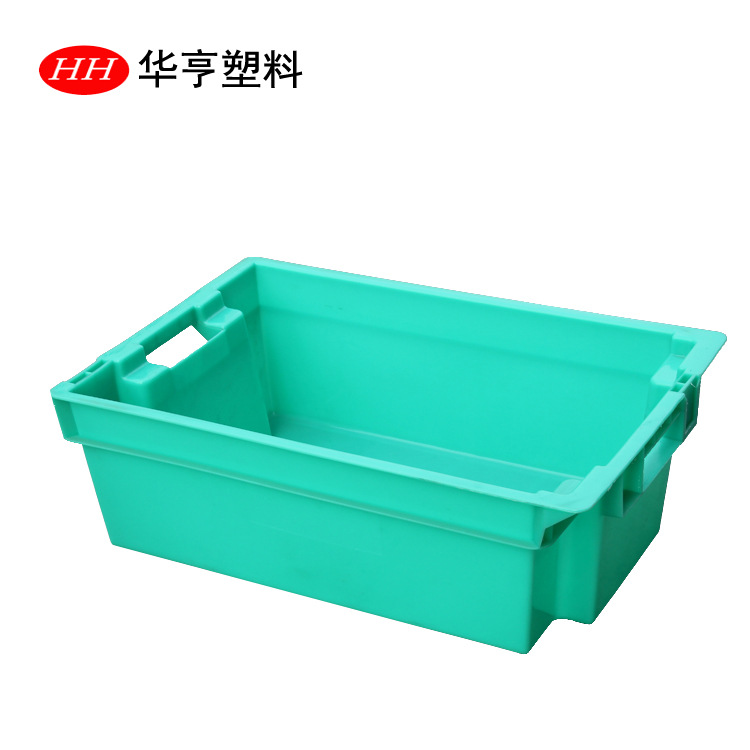 【工厂直销】华亨塑料通用食品箱、塑料周转箱——肉食箱