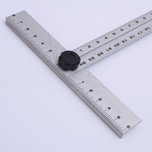 CJ-5037鋁合金多邊刻度T型尺廣告丁字尺多功能設計繪圖切割工具尺