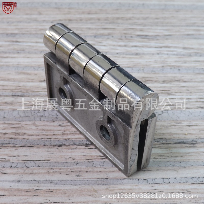 acero inoxidable 304 bisagra de servicio pesado caja de distribución eléctrica puerta de equipo de gabinete bisagra industrial accesorios de máquina herramienta bisagra