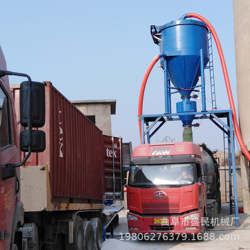 新疆粉煤灰装车用的新型环保输送机2020年气力吸灰机气力输送机