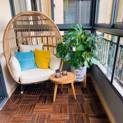 防腐木地板戶外露台花園陽台木地板拼接室外庭院地板批發廠家直銷