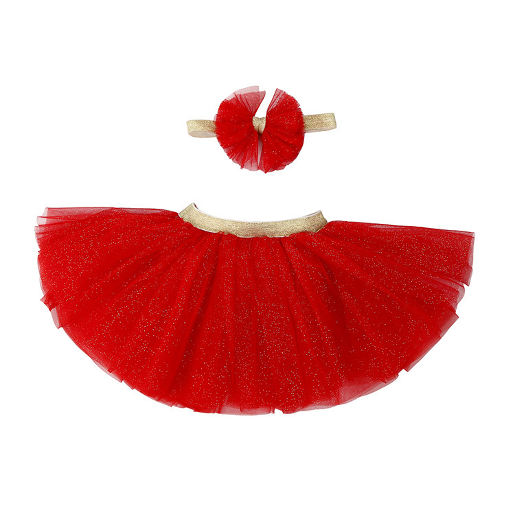 Summer Girls performance skirt half-length stage mesh skirt puffy performance skirt children's fashion children's clothing manufacturers wholesale
