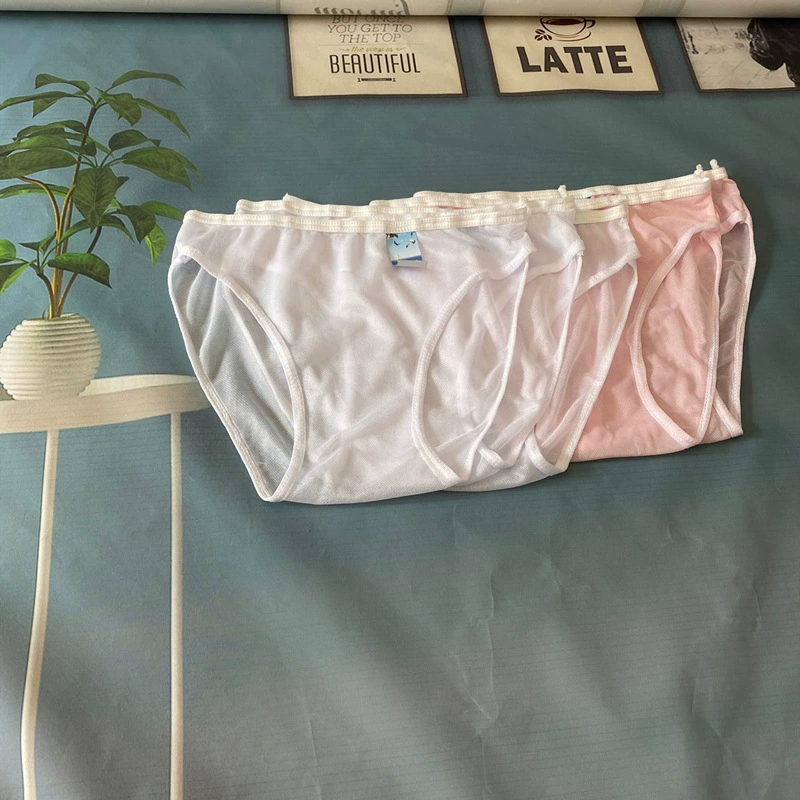 Одноразовое нижнее белье Сетка Одноразовые дышащие трусы из полиэстера Унисекс Ванна для ног Одноразовое нижнее белье для пота