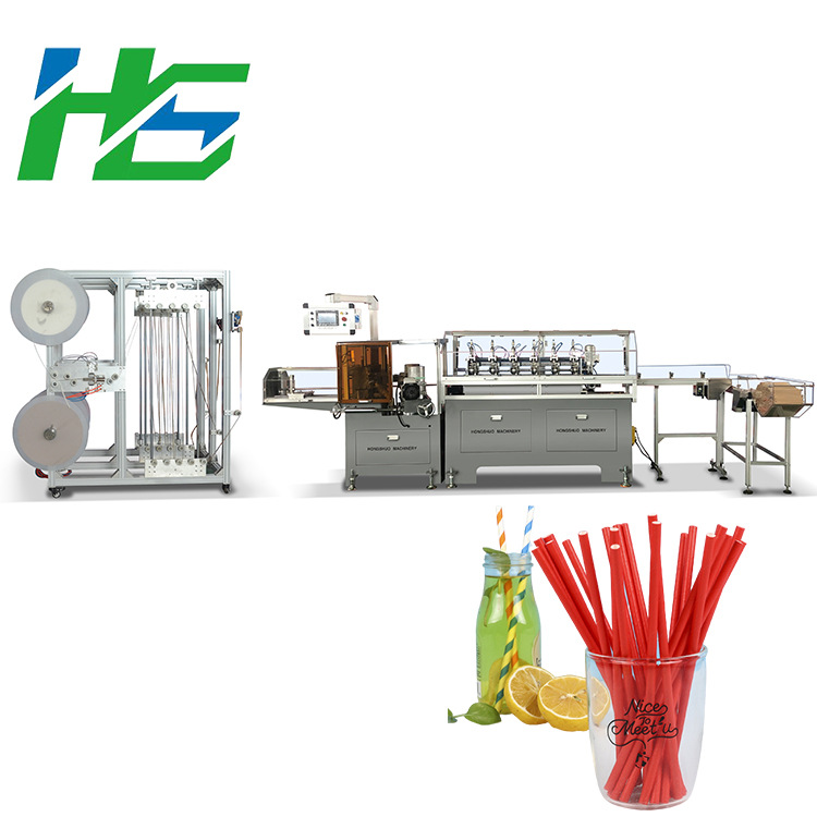 宏硕 耐用的六刀头纸吸管制造机