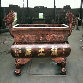 寺院香炉制作图片 唐县定做香炉厂家 铸铜铁香炉价格 批发铁香炉