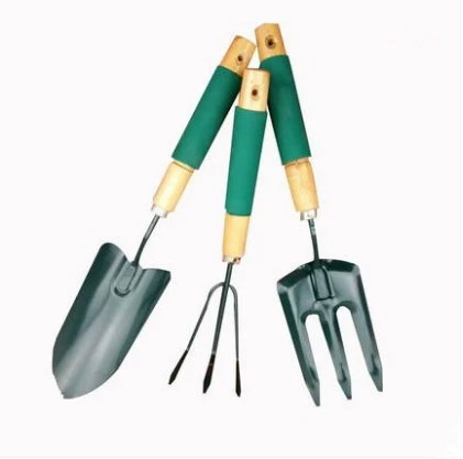 Набор из трех частей садовые инструменты маленькая Лопата маленькие грабли небольшая лопата инструменты для посадки цветов Домашнее Садоводство Лопата мотыга