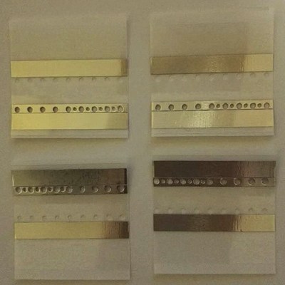 接料带银色金属接料带接料胶片银色接料带 打孔接料带 银箔接料带|ms