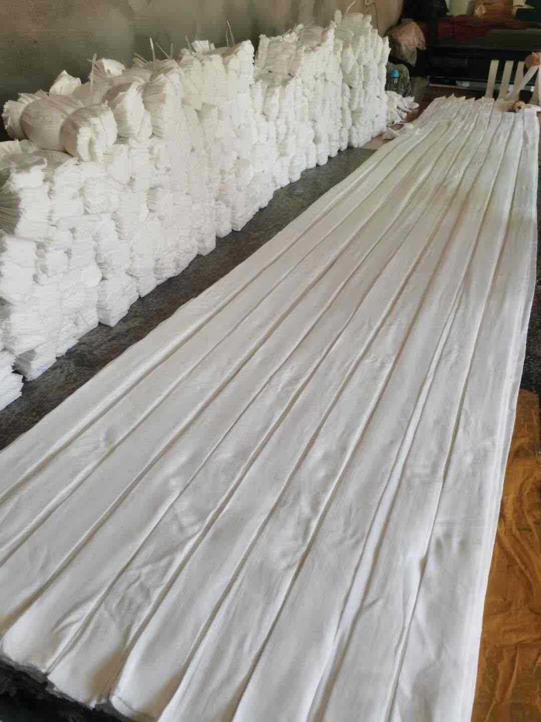 厂家直销一次性防护服罗纹袖口．针织无纺布无缝罗纹袖口，