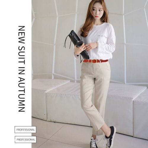 [Second layer cowhide] Ladies' belt genuine leather business pin buckle waistband versatile trend Korean casual leather belt cowhide 