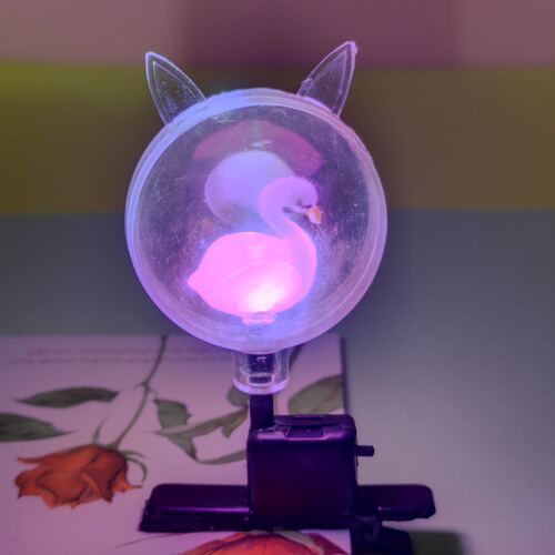 LED flash bobo ball hairpin cartoon hairpin night market street stalls hot selling small gifts luminous toys