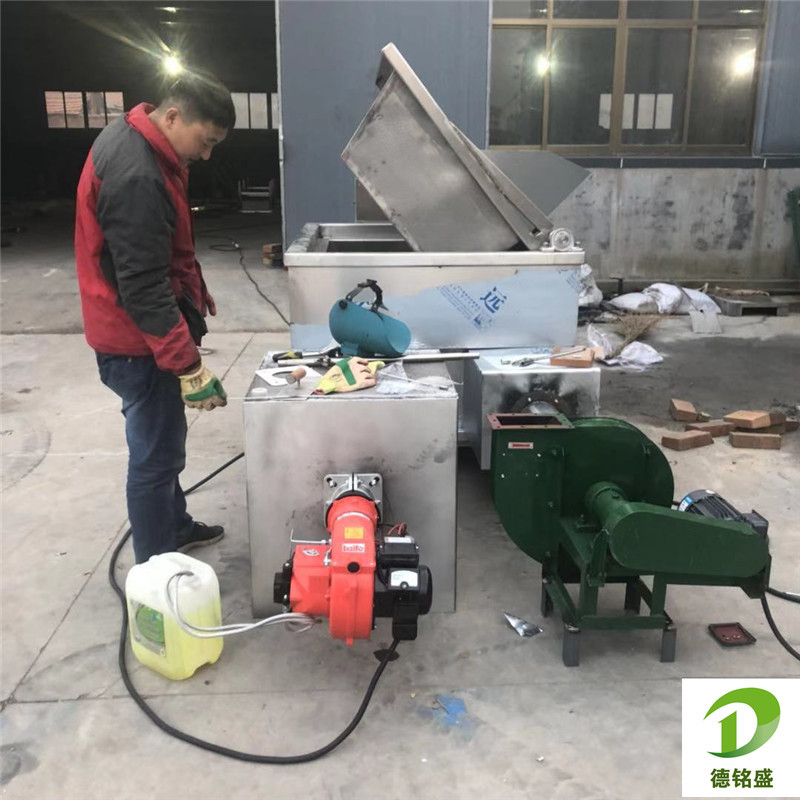 油水分离炸鱼油炸锅操作视频 全自动虾仁海红油炸机 小鱼仔油炸机