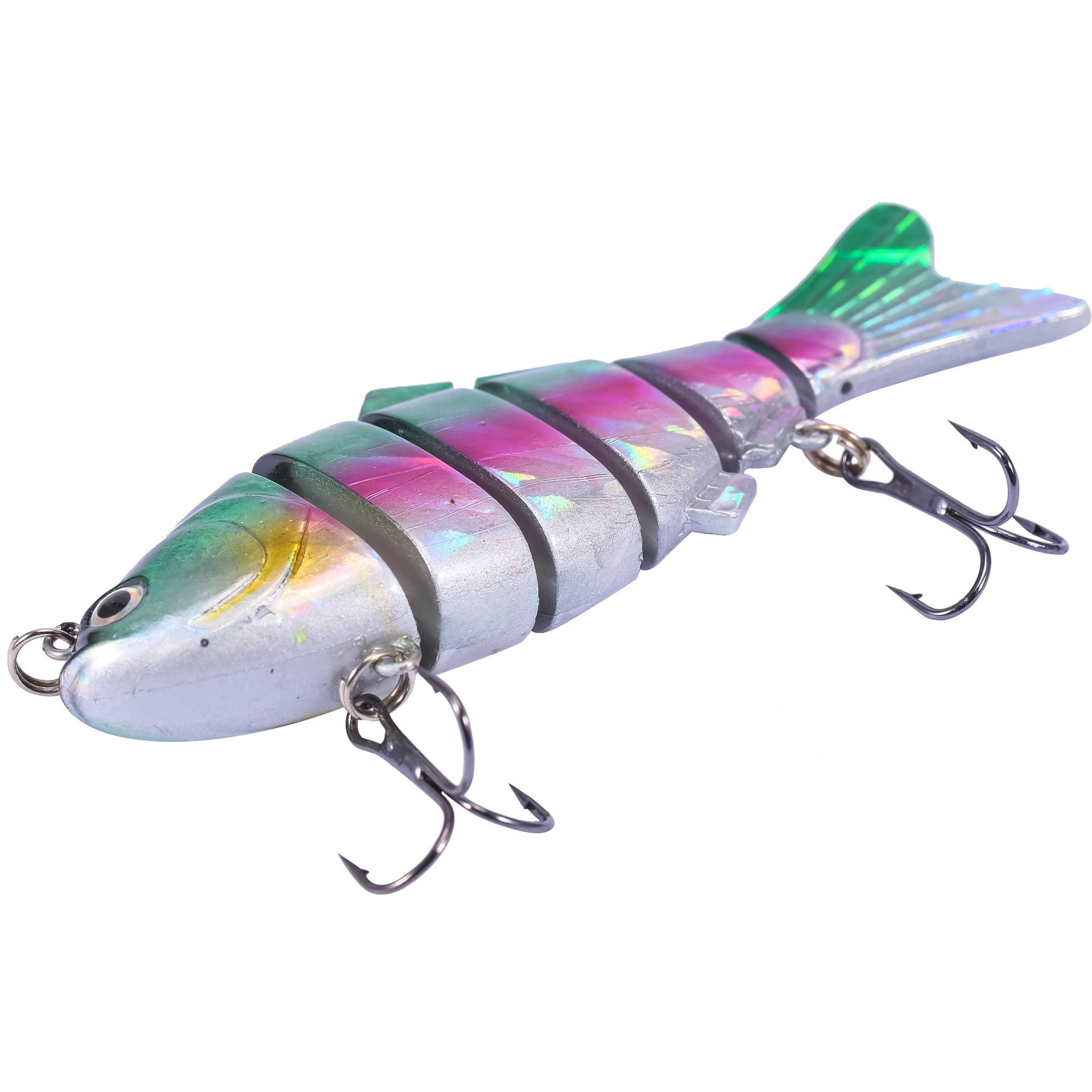 Multi Jointed Fishing Lures Hard Swimbaits Bass Trout Fresh Water Fishing Lure