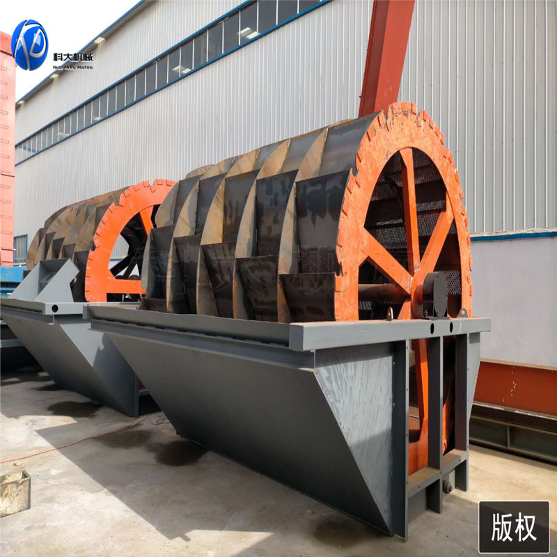 福建水洗砂机械设备 大型无轴滚筒筛洗沙子机器 水轮破碎洗砂厂家