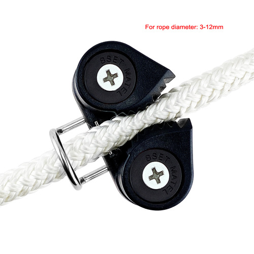 Cross-border double nylon belt guide ring ball rope holder wire rope tensioner automatic rope clamping plate Pilates fitness equipment