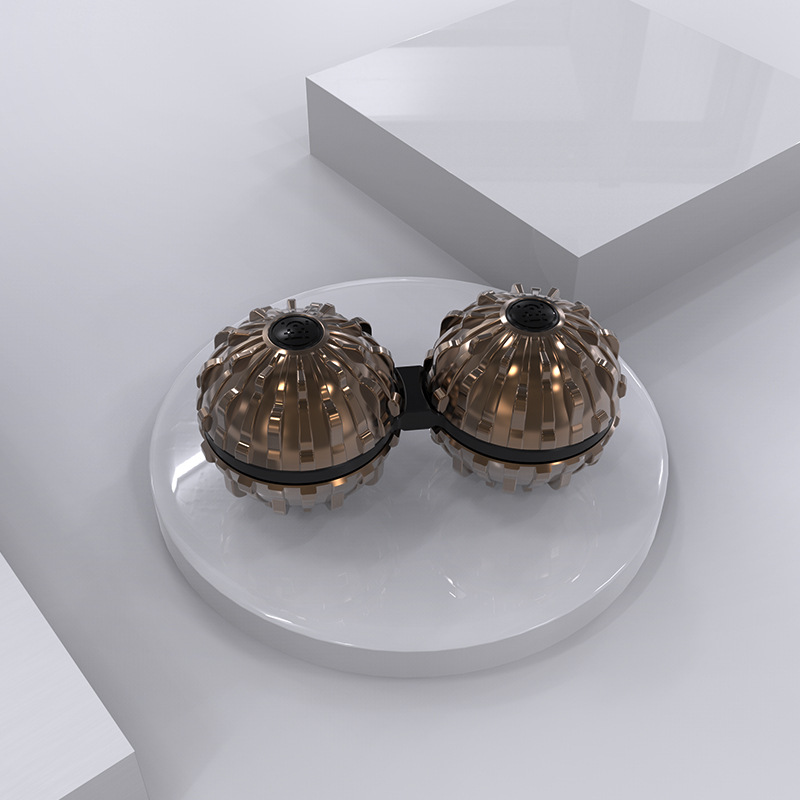 好运连连按摩球~金属系列