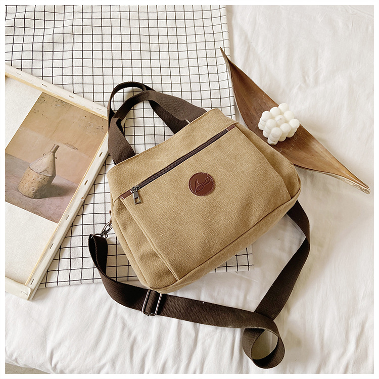 All-match Canvas  New   Casual Messenger Bag display picture 11