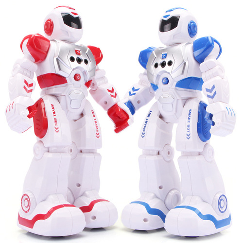 Mechanical Police Early Education Robot Infrared Sensor Children's Remote Control Toy Smart Robot