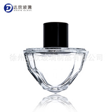 钻石型香水瓶透明高档大牌香水玻璃瓶异性化妆品包材瓶丝印loog