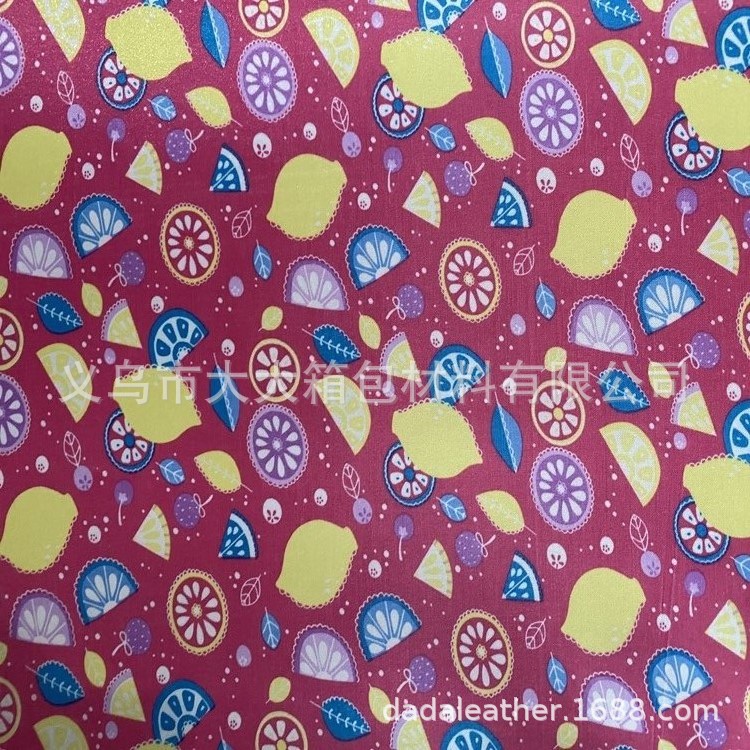 Color en cubos impresión de limón maestro para hacer bolsas bolsas de maquillaje y otros paquetes externos detail image 4