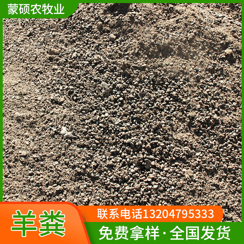 内蒙古羊粪肥料 扫圈羊粪干羊粪 农林花草果蔬种植肥料
