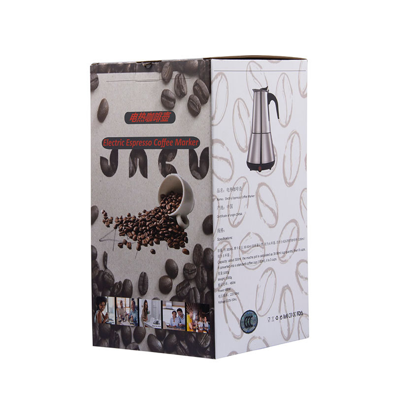 跨境爆款厂家直销304不锈钢欧式摩卡咖啡壶 手冲咖啡壶底座批发